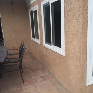 installed windows throughout the whole house