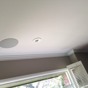 installed surruond sound system