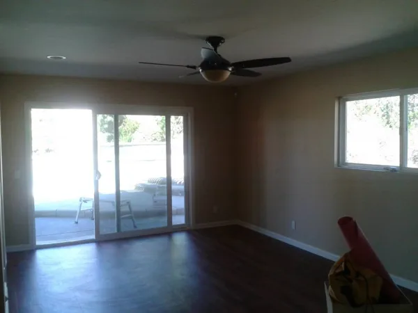 inside master bedroom