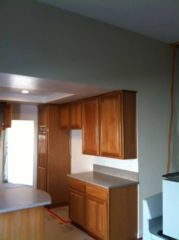 before. took out entire kitchen a seperating walls