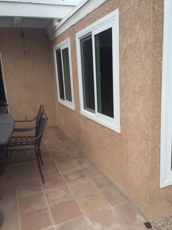 installed windows throughout the whole house